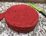 Φωτογραφία βήματος 7 της συνταγής "Red velvet cake με frosting λευκής σοκολάτας" ❤️🎀