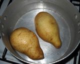 Foto del paso 1 de la receta: Papas Vikingas con eneldo y salchichas con salsa de mostaza