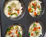 عکس مرحله 2 از دستور مافن کدو سبز وهویج