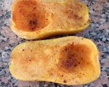 Foto del paso 1 de la receta: Calabazas rellenas de puerro y paleta caseras