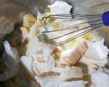 Foto langkah ke 2 dari resep Puding Roti Pisang.