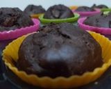 Csokidarabos banános muffin, vanília pudinggal recept fázis 5 fotója