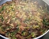 Foto del paso 8 de la receta: Paella de robellones, espinacas y solomillo