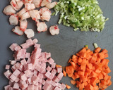 Foto del paso 1 de la receta: Arroz tres delicias