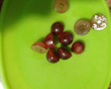 Foto del paso 1 de la receta: Pinchitos de uva y cherrys con roquefort