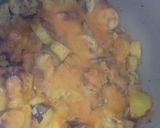 A picture of step 2 of Cheesy Roasted Squash and Onion.