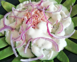 Foto del paso 5 de la receta: Ensalada de tirabeques con atún y vinagreta de yogurt