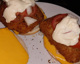 A picture of step 3 of My cod fish sliders.
