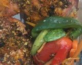 Foto del paso 6 de la receta: 🍗POLLO🍗 ADOBADO CON MIX DE ESPECIAS Y WORK DE VERDURAS🫑🌶🥕🧅🧄