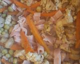 Foto del paso 3 de la receta: Arroz estilo chino con pollo