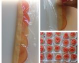 Foto langkah ke 10 dari resep Pai apel ros / Apple roll pie.