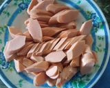 Foto langkah ke 1 dari resep Tumis Sosis Sawi Putih Buncis Kentang Saos Tiram.
