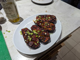 Miso-glazed Roast Aubergine