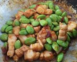 รูปขั้นตอนการทำที่ 3 ของ สะตอผัดหมูสามชั้น พริกแดง