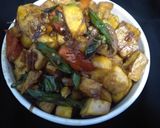 Foto langkah ke 5 dari resep Tahu baso pedas.