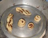 A picture of step 6 of Chocolate Cinnamon Rolls.