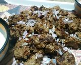A picture of step 3 of Bihari kubab.