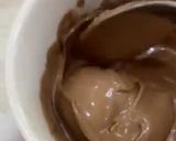 A picture of step 7 of Truffles cheesecake.