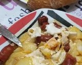 Foto del paso 3 de la receta Huevos rotos con chistorra