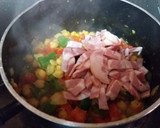 Foto del paso 2 de la receta: Garbanzos con pimientos y bacon (receta de aprovechamiento)