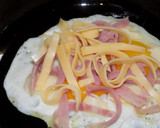 Foto del paso 5 de la receta: Huevos fritos a la pizza
