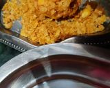 A picture of step 11 of French fries corn potato paneer drum stick.