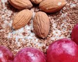 Foto del paso 3 de la receta: Avena trasnochada con uva rosa 🍇 Overnight oats con uva red globe 🍇