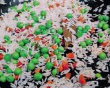 A picture of step 2 of Peas pulav.