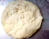 A picture of step 1 of White chocolate donuts.