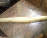 A picture of step 4 of Cinnamon roll.