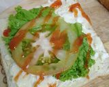 Gambar langkah 6 resipi Sandwich telur mayo.
