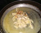 A picture of step 3 of Kuttu Tart With Banana Caramelize Sauce.