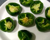 A picture of step 3 of Stuffed cheese katori.