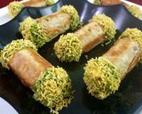 A picture of step 9 of Kachori rolls.