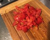 Une image de l'étape 5 de Fenouils aux tomates, cardamome noire et curcuma.