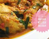 Foto langkah ke 4 dari resep Ayam Masak Kuah Merah (Bisa untuk Menu DEBM) #rabubaru.