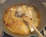 A picture of step 3 of Ravioli with Speck and Gorgonzola.