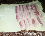 Foto del paso 3 de la receta Empanada de jamón y beicon