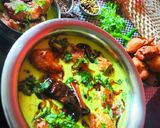 A picture of step 6 of Punjabi Kadhi Pakoda.