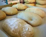 A picture of step 6 of Arabic Rolls with Sourdough Starter Discard.
