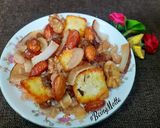 A picture of step 5 of Kashmiri Shufta.