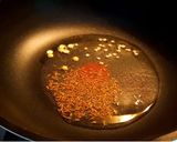 A picture of step 2 of Okra/ladies finger stir fry.