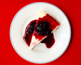 Foto del paso 8 de la receta: ♥Tarta de queso sin horno con arándano♥