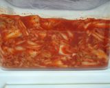 A picture of step 8 of Kimchi.