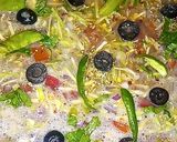 A picture of step 9 of Egg Pizza.
