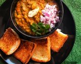A picture of step 10 of Pav bhaji.