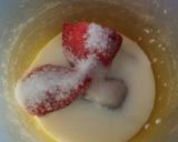 Foto del paso 4 de la receta Batido de fresa con nata sin pepitas