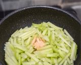 Foto langkah ke 3 dari resep Tumis Labu Siam Bumbu Ebi.