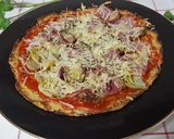 Foto del paso 5 de la receta Pizza de base de coliflor