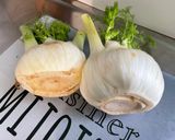 Une image de l'étape 1 de Gratin de fenouils et aubergine au pesto et parmesan.